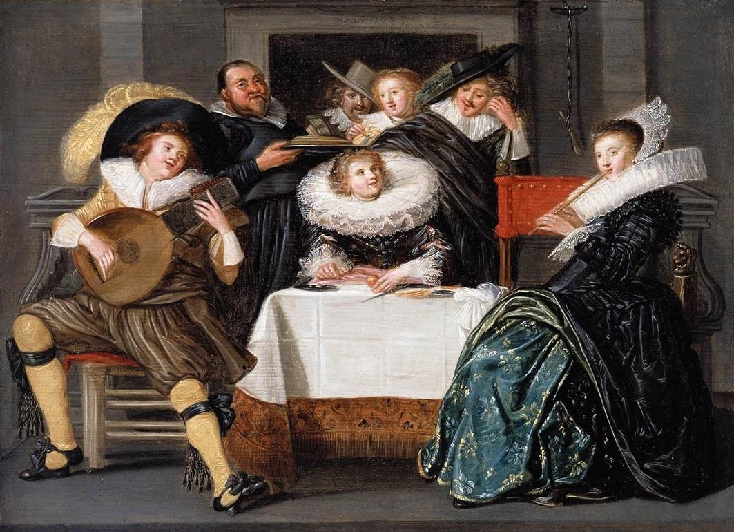 Una allegra compagnia che fa musica